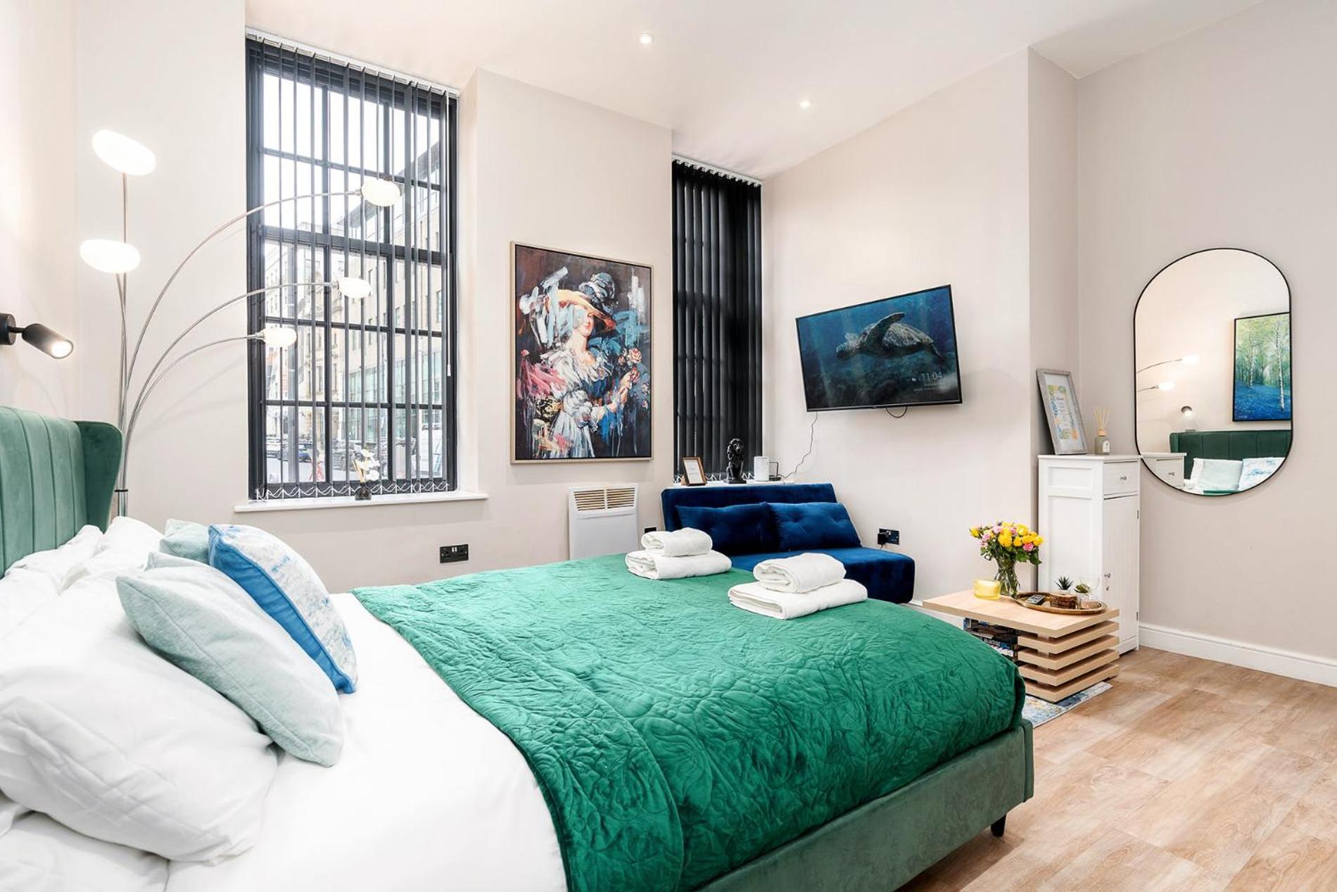 Beautiful Apartment & Central Location & King Size Bed Leeds  Eksteriør bilde